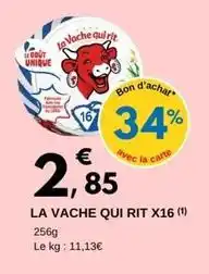 E.Leclerc La vache qui rit - la vache qui rit x16 offre