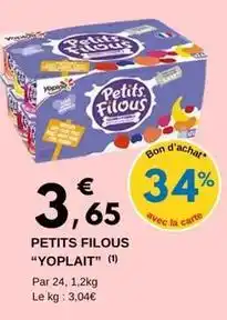 E.Leclerc Yoplait - petits filous offre