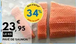 E.Leclerc Pavé de saumon offre