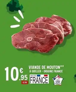 E.Leclerc Francaise - viande de mouton offre