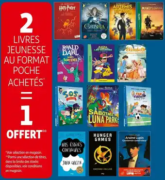 Auchan Bon plan sur les livres offre