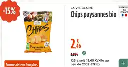 La Vie Claire Chips paysannes bio offre