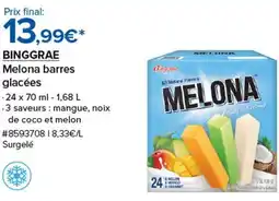 Costco Lona barres cées offre