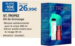 Costco Kit de bronzage offre