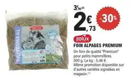 E.Leclerc Brico Zolux - foin alpages premium offre
