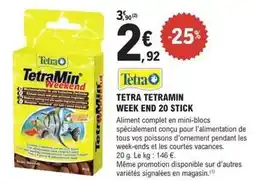 E.Leclerc Brico Tetra - min week end 20 stick offre