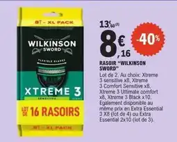 E.Leclerc Wilkinson - rasoir offre