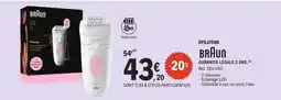 E.Leclerc Braun - carabine legale 2 ans offre