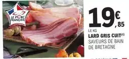 E.Leclerc Lard gris cuit offre