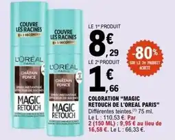 E.Leclerc L'oréal - coloration offre