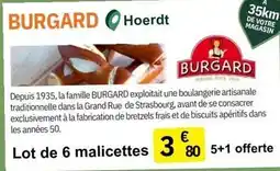 E.Leclerc Burgard - lot de 6 malicettes offre