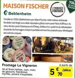 E.Leclerc Fischer - fromage le vigneron offre