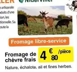 E.Leclerc Fromage de chèvre frais offre