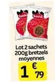 E.Leclerc 2 sachets 200g bretzels moyennes offre