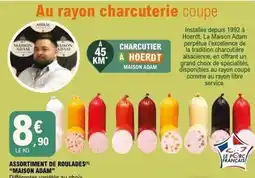 E.Leclerc Adam - assortiment de roulades offre