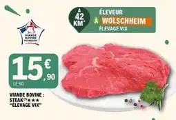 E.Leclerc Viande bovine: steak offre