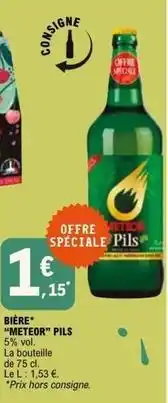 E.Leclerc Meteor - bière offre