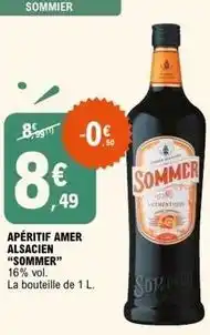 E.Leclerc Aperitif amer alsacien offre