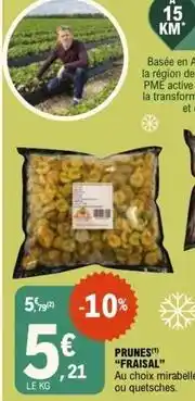 E.Leclerc Fraisal - prunes offre