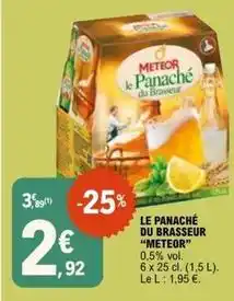 E.Leclerc Meteor - le panaché du brasseur offre