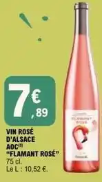 E.Leclerc Vin rose d'alsace aoc offre