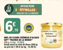 E.Leclerc Miel de fleurs crémeux d'alsace igp offre