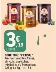 E.Leclerc Fraisal - confiture offre