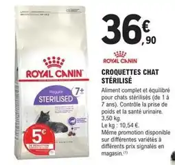 E.Leclerc Jardi Royal canin - croquettes chat stérilisé offre