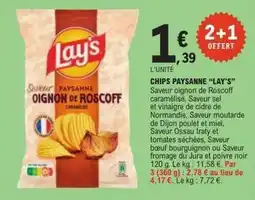 E.Leclerc Express Lay's - chips paysanne offre
