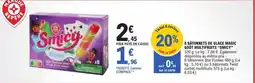 E.Leclerc Express E.leclerc - 8 bâtonnets de glace magic goût multifruits offre