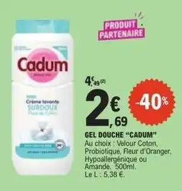 E.Leclerc Express Cadum - gel douche offre