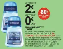 E.Leclerc Express Narta - deodorant bille offre