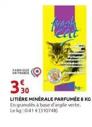 Rural Master Cat - litière minérale parfumée 8 kg offre