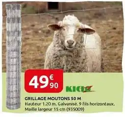 Rural Master Maille - grillage moutons 50 m offre