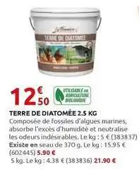 Rural Master Terre de diatomée offre