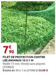 Rural Master Maille - filet de protection contre les animaux offre