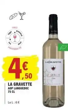 E.Leclerc La gravette - aop languedoc offre