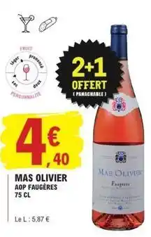 E.Leclerc Mas olivier - aop offre