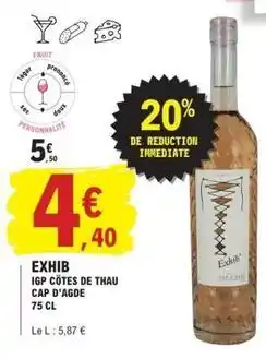 E.Leclerc Cap - igp côtes de thau offre