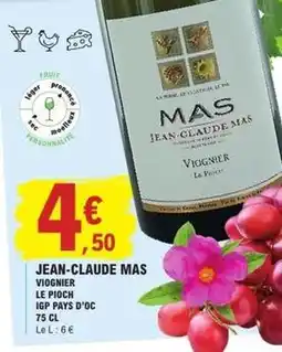 E.Leclerc Jean-claude mas offre