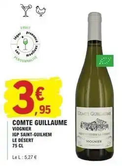 E.Leclerc Comte guillaume offre