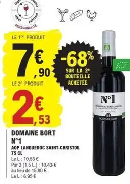 E.Leclerc Domaine bort n° 1 offre