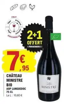 E.Leclerc Château ministre bio offre