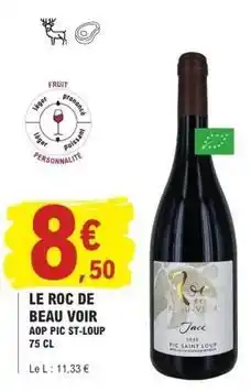 E.Leclerc Le roc de beau voir offre
