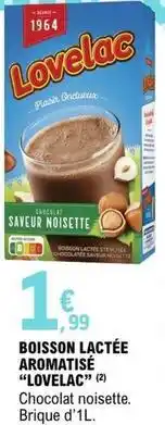 E.Leclerc Boisson lactée aromatise offre