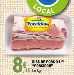 E.Leclerc Ribs de porc x 1 offre