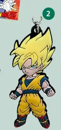 Auchan Le porte-clés pvc goku offre