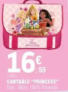 E.Leclerc Princess - cartable offre
