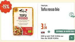 La Vie Claire Tofu rosso bio offre