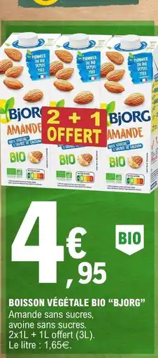 E.Leclerc Bjorg - boisson végétale bio offre